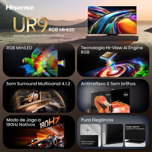 RGB ULED HISENSE - 85UR9S