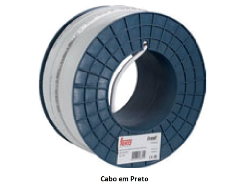 CABO COAX N48HV3 TK (RG6 PVC PRETO) ITED -100M .TEKA - 2901085