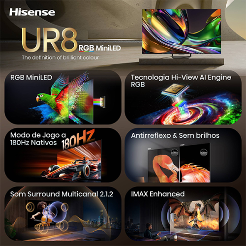 RGB ULED HISENSE - 65UR8S