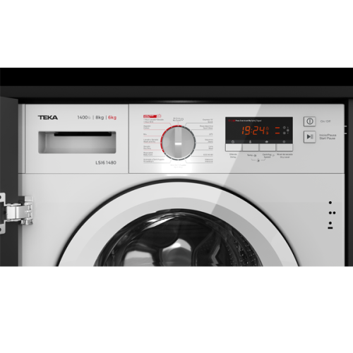 MÁQUINA DE LAVAR E SECAR ROUPA ENCASTRAR TEKA - LSI6 1480