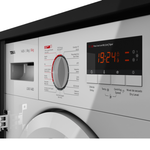 MÁQUINA DE LAVAR E SECAR ROUPA ENCASTRAR TEKA - LSI6 1480