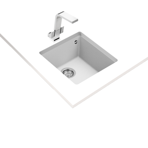 LAVA LOUÇA TEKA - SQUARE 40.40 TG - ARTIC WHITE