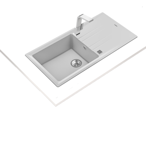 LAVA LOUÇA TEKA - STONE 60 L-TG 1C 1E - WHITE