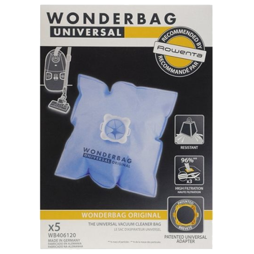 CONJ. 5 WONDERBAGS CLASSIC UNIV. ANT. BACT. ROWENTA  - WB406120