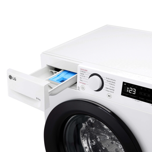 MÁQUINA DE LAVAR E SECAR ROUPA LG - F2DR5S8S6W