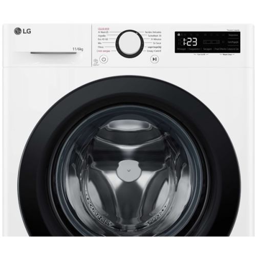 MÁQUINA DE LAVAR E SECAR ROUPA LG - F4DR5011S6W