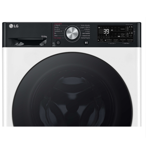 MÁQUINA DE LAVAR E SECAR ROUPA LG - F4DR7510SGH