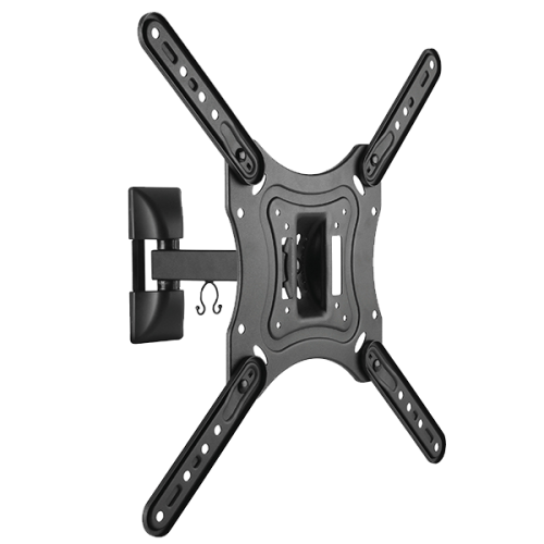 SUPORTE LCD 26-65 INCLINAVEL / 1 BRAÇO NAPOFIX - 050 PRETO