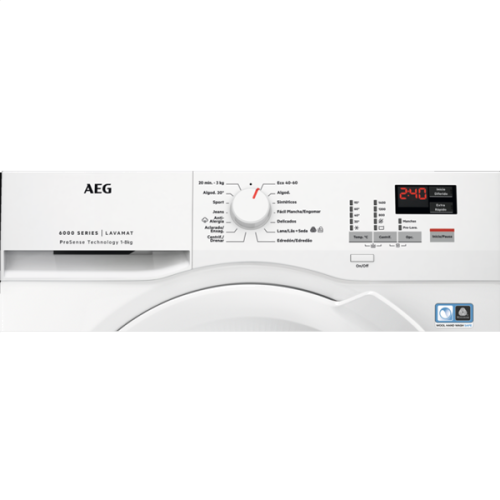 MÁQUINA DE LAVAR ROUPA AEG - L6FBK841P