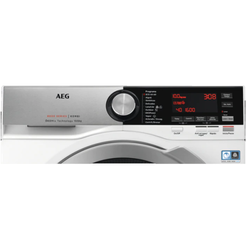 MÁQUINA DE LAVAR E SECAR ROUPA AEG - L8WEC162