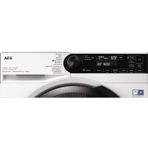 MÁQUINA DE LAVAR E SECAR ROUPA AEG - LWR7386M4O