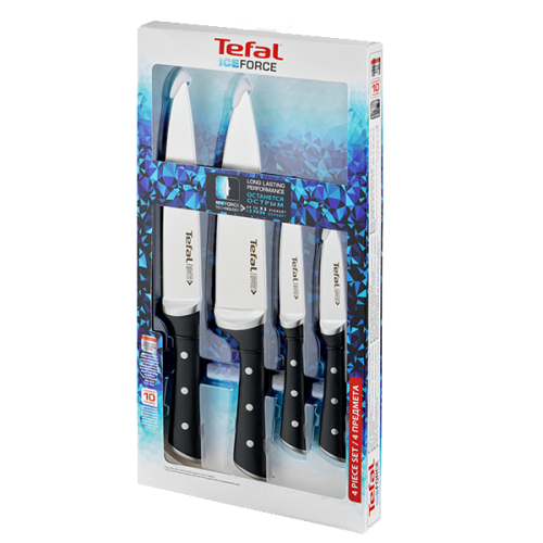 SET 4 FACAS TEFAL ICE FORCE - K2324S74
