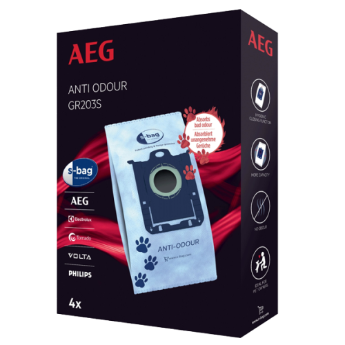 EMBALAGEM SACOS ASPIRADOR AEG - GR203S