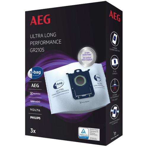 EMBALAGEM SACOS ASPIRADOR AEG - GR210S