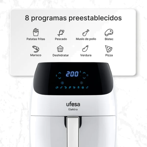 FRITADEIRA SEM ÓLEO UFESA - ELEKTRA WHITE - 72805551