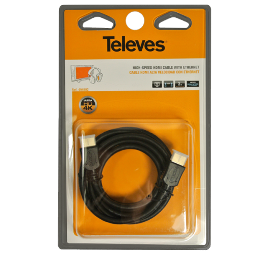 CABO HDMI M-M DE 1,5m TELEVES