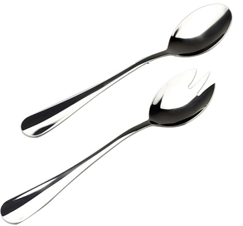 SET TALHERES MAGEFESA - PARIS - GARFO DE SALADA E COLHER - 2 PEÇAS