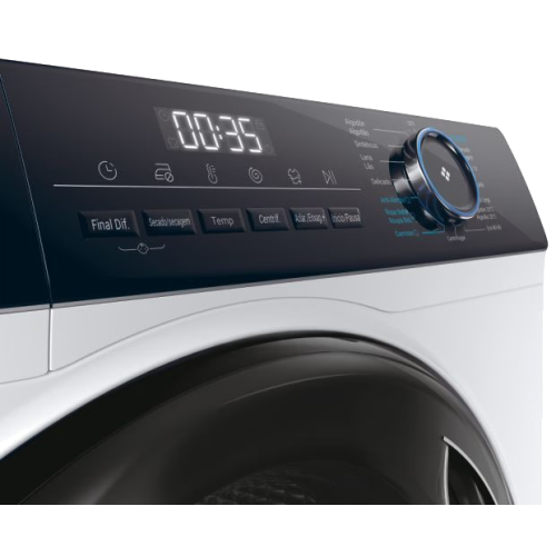 MÁQUINA DE LAVAR E SECAR ROUPA HAIER - HWD100BP14939-IB