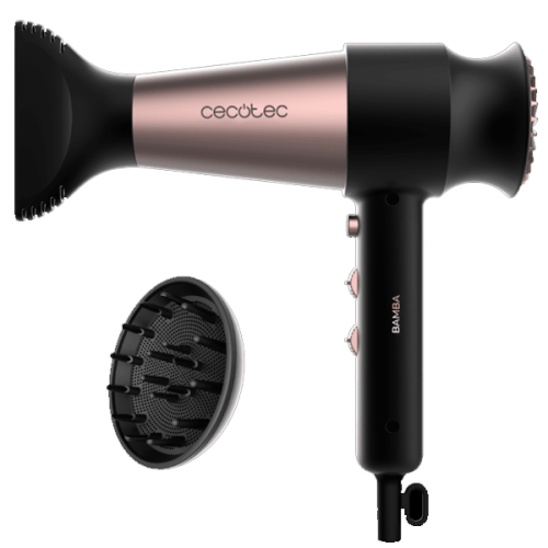 SECADOR DE CABELO CECOTEC - BAMBA IONICARE ROCKSTAR RETRO